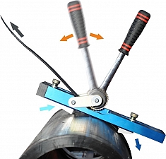 Эксплуатация устройства для снятия внешнего грата после стыковой сварки полиэтиленовых труб Rotorica Red 400 Эксплуатация устройства для снятия внешнего грата после стыковой сварки полиэтиленовых труб Rotorica Red 400