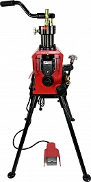 Желобонакаточный станок Remmers Mustang 2"-6" вид спереди