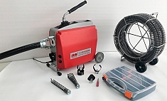 Комплектация прочистных машин для канализации Rotorica Ritter Clean 180