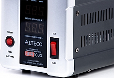 Панель управления автоматического стабилизатора напряжения Alteco HDR 1000