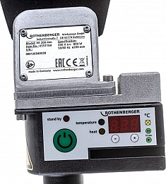 Панель управления ручного нагревательного элемента для стыковой сварки пластиковых труб Rothenberger Roweld  HE 200