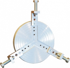 Зажим для втулок под фланец cварочного аппарата для полиэтиленовых труб Волжанин ССПТ-160 Зажим для втулок под фланец cварочного аппарата для полиэтиленовых труб Волжанин ССПТ-160